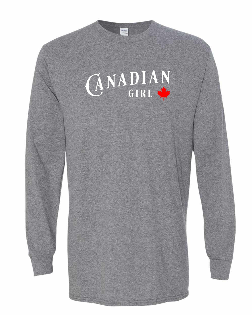 Canadian Girl Full Long Sleeve - Gildan Canada (sewn Internationally)