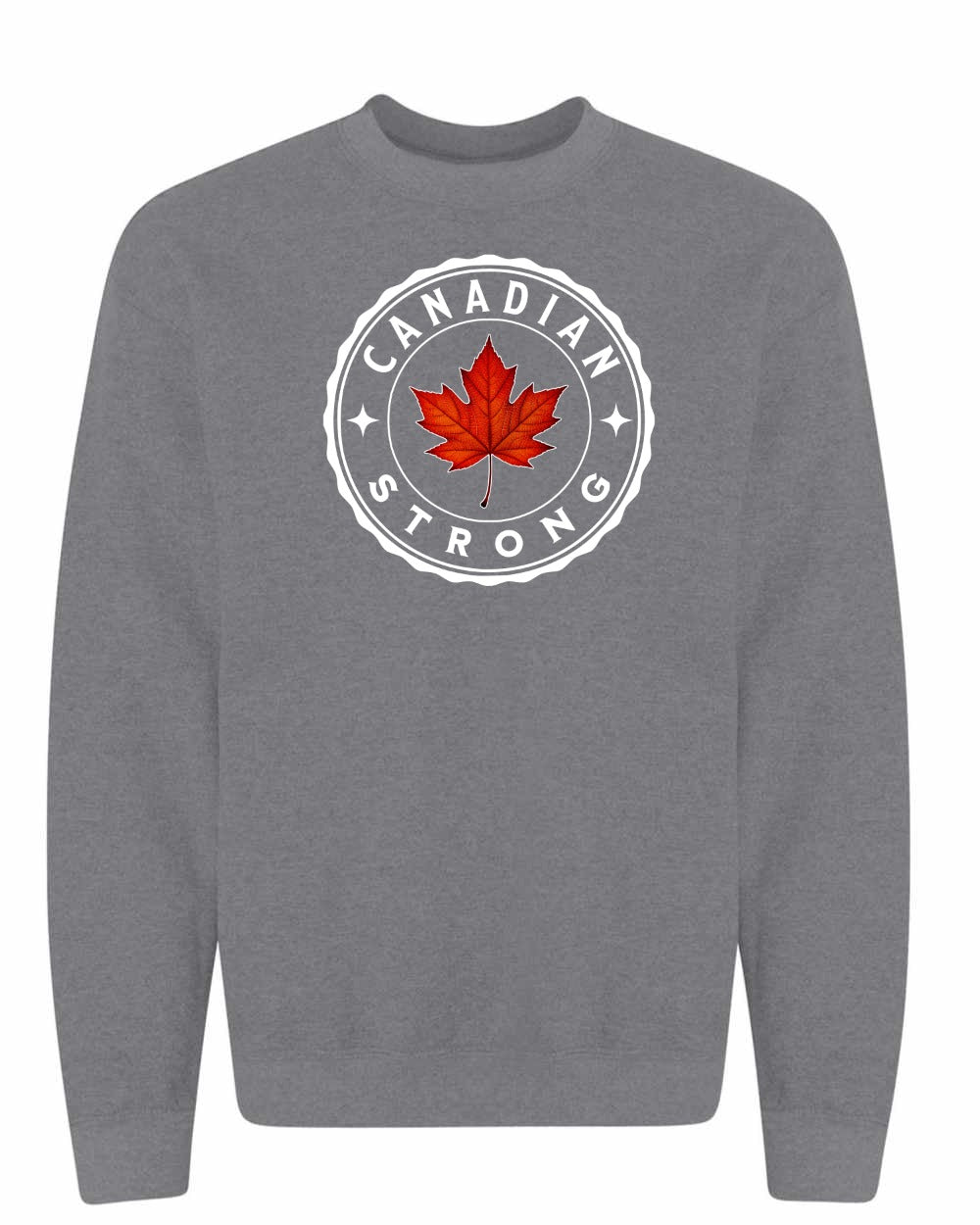 Canadian Strong Leaf Full Crewneck - Gildan Canada (sewn Internationally)