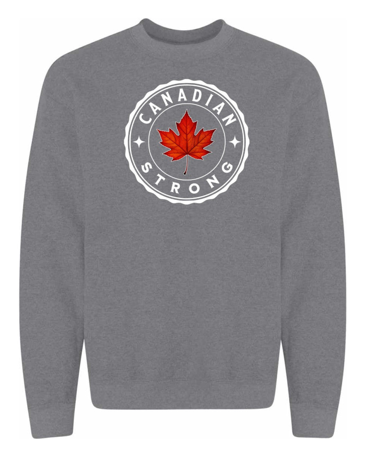 Canadian Strong Leaf Full Crewneck - Unisex