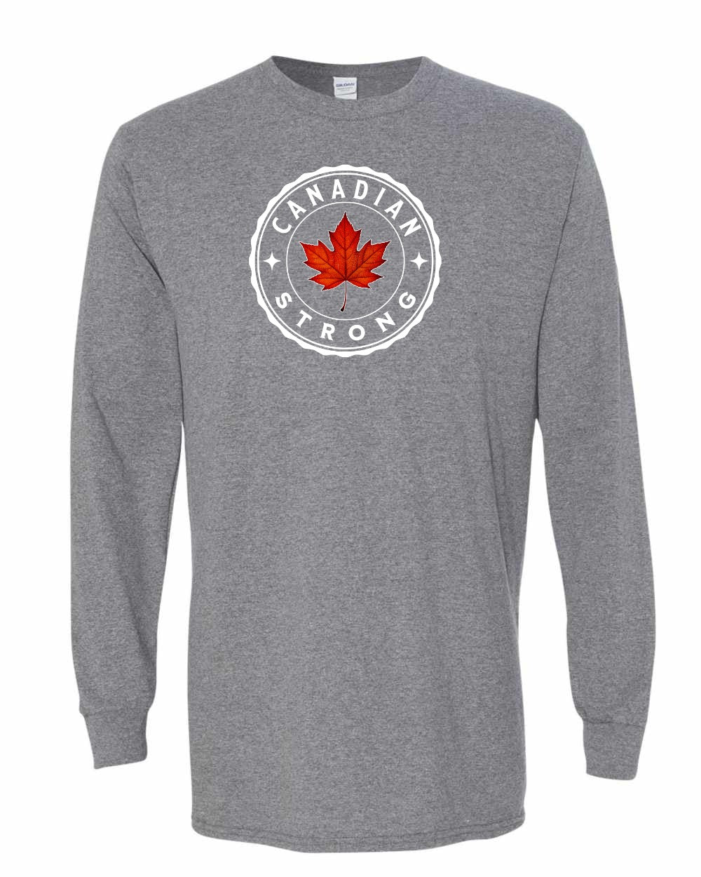 Canadian Strong Leaf Full Long Sleeve - Gildan Canada (sewn Internationally)