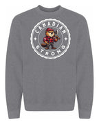 Canadian Strong Beaver Full Crewneck - Unisex