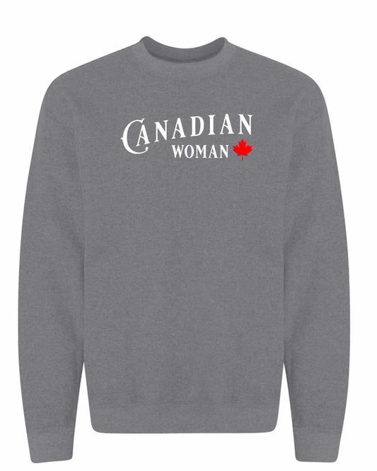 Canadian Woman Full Crewneck - Gildan Canada (sewn Internationally)