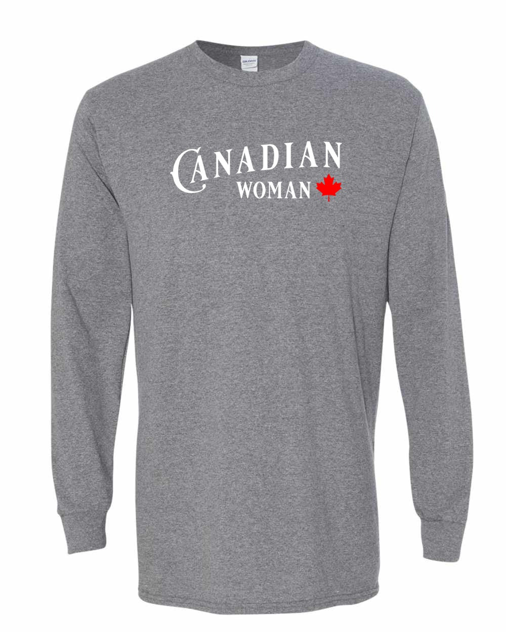 Canadian Woman Full Long Sleeve - Gildan Canada (sewn Internationally)