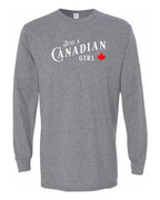 Just a canadian Girl Full Long Sleeve - Unisex