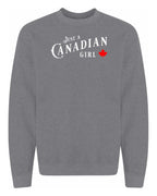 Just a canadian Girl Full Crewneck - Unisex