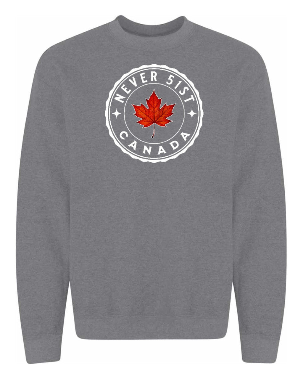 Never 51st Leaf Full Crewneck - Unisex