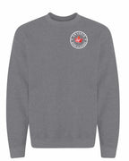 Born and Raised Ontario Left Chest and Back Crewneck