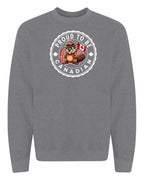 Proud to be Canadian Beaver Full Crewneck - Unisex