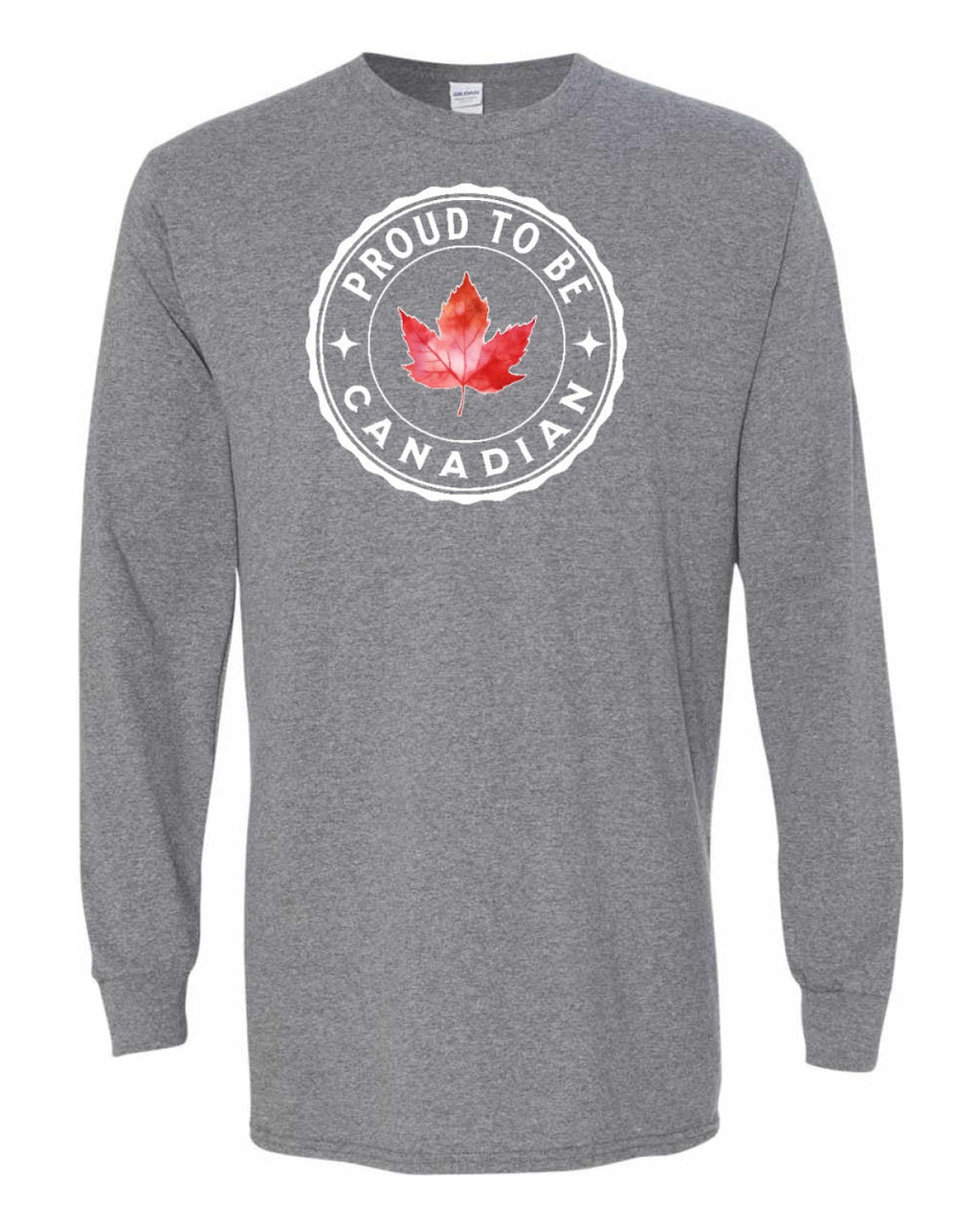 Proud to be Canadian Leaf Full Long Sleeve - Unisex