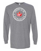 Proud to be Canadian Leaf Full Long Sleeve - Unisex