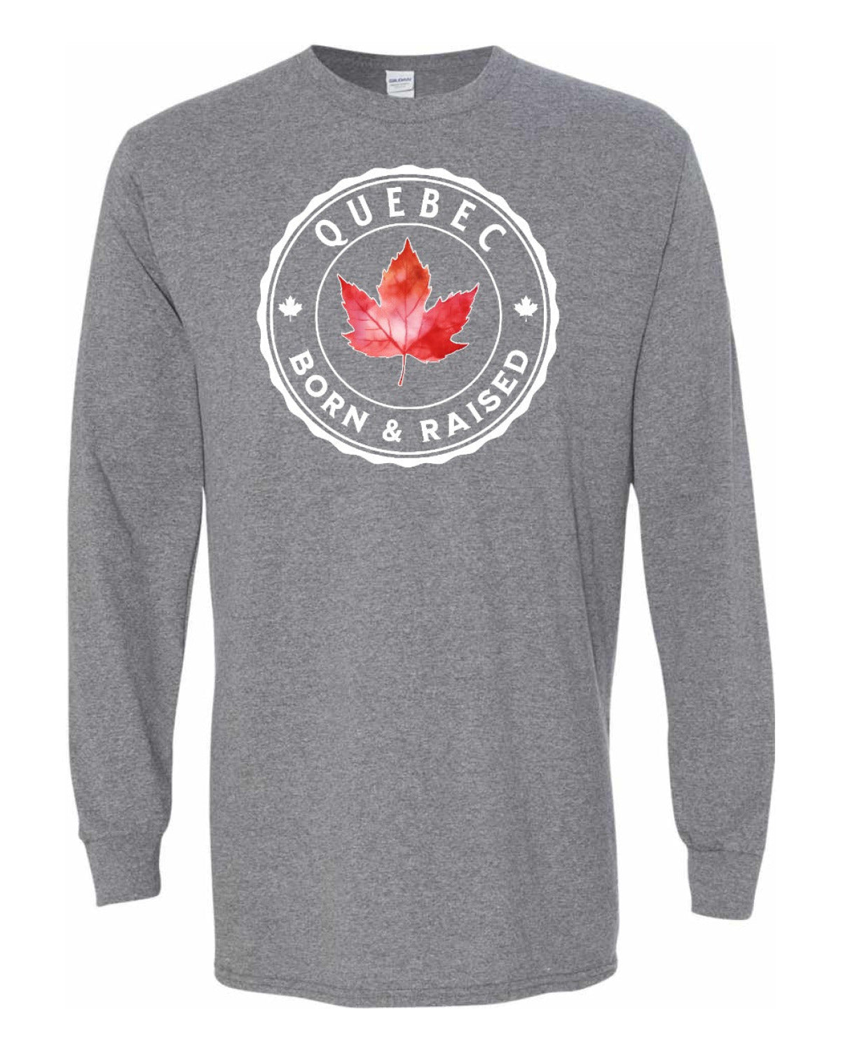 Born and Raised Quebec Full Long Sleeve - Unisex