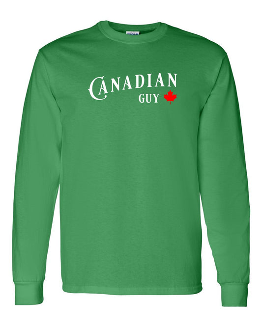 Canadian Guy Full Long Sleeve - Gildan Canada (sewn Internationally)
