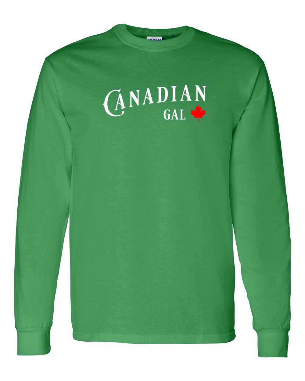 Canadian Gal Full Long Sleeve - Gildan Canada (sewn Internationally)