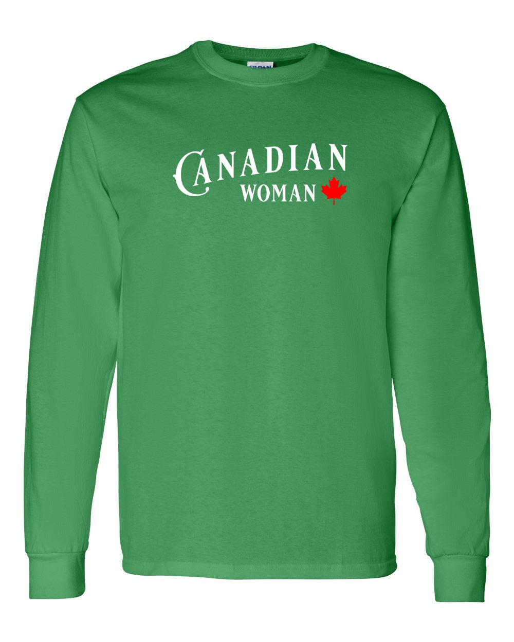Canadian Woman Full Long Sleeve - Gildan Canada (sewn Internationally)