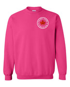 Calm Cool Canadian Leaf Left Chest and Back Crewneck - Unisex