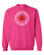 Calm Cool Canadian Leaf Full Crewneck - Unisex
