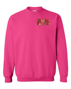Canada Flowers Left Chest Crewneck - Unisex