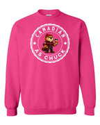 Canadian as Chuck Male Beaver Full Crewneck - Unisex