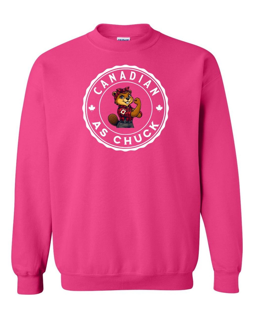 Canadian as Chuck Rosie Flex Full Crewneck - Unisex