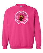 Canadiano just Coffee EH! Male Beaver Full Crewneck - Unisex