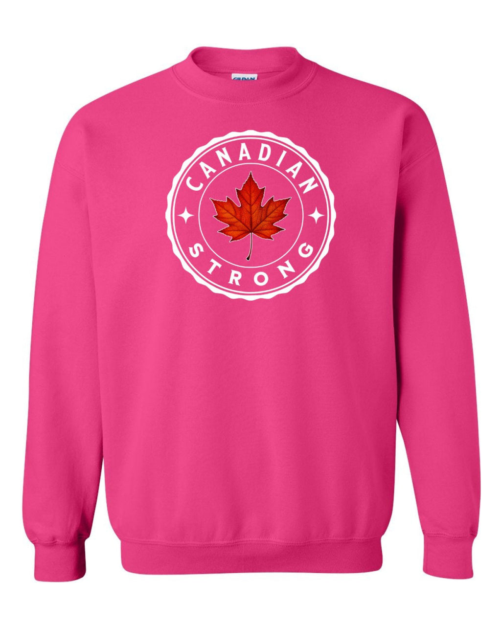 Canadian Strong Leaf Full Crewneck - Unisex