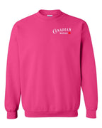 Canadian Woman Left Chest Crewneck - Unisex