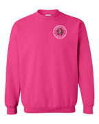 Gloves Off Beaver Left Chest and Back Crewneck - Unisex