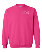 Just A Canadian Girl (Heart Flag Full) Left Chest Crewneck - Unisex