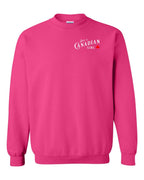 Just a Canadian Girl Left Chest and Back Crewneck - Unisex