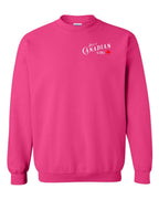 Just a canadian Girl Left Chest Crewneck - Unisex