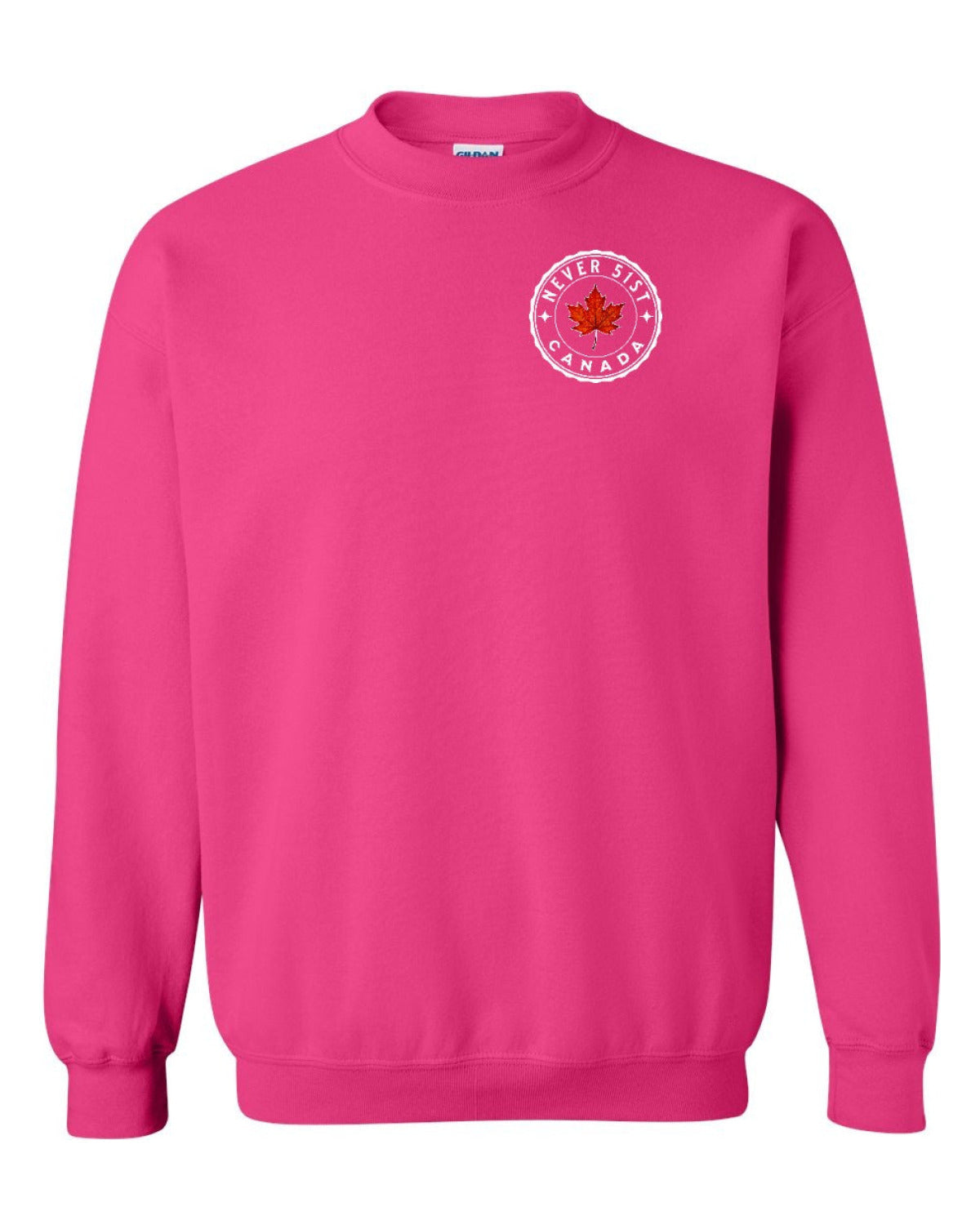 Never 51st Leaf Left Chest Crewneck - Unisex