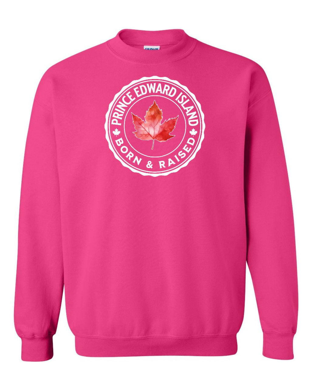 Born and Raised Prince Edward Island Full Crewneck - Unisex