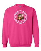 Proud to be Canadian Beaver Full Crewneck - Unisex