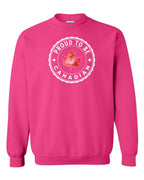 Proud to be Canadian Leaf Full Crewneck - Unisex