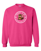 Proud to be Canadian Female Beaver   Crewneck - Unisex