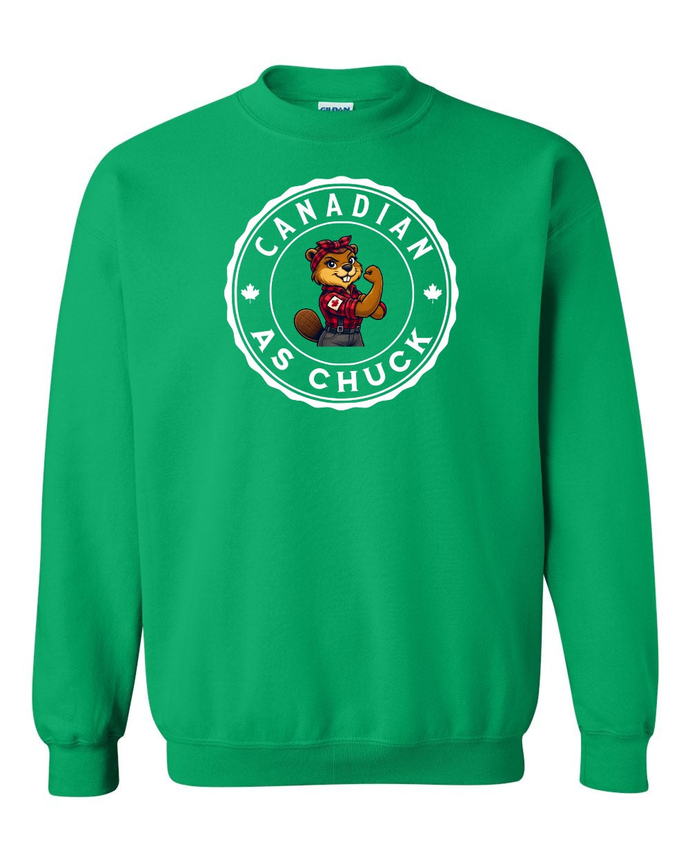 CDN as Chuck Rosie Flex Full Crewneck - Gildan Canada (sewn Internationally)