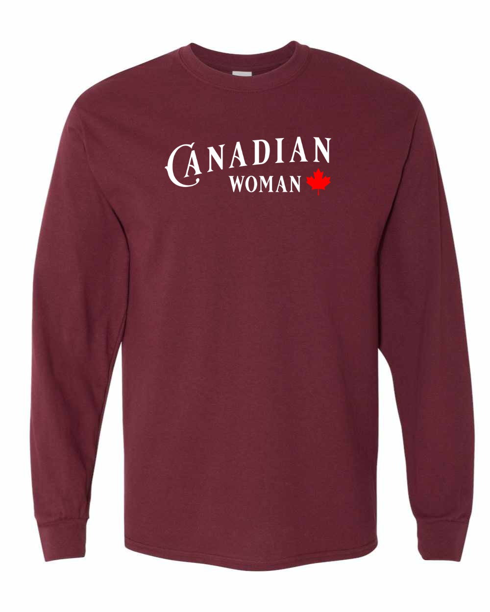 Canadian Woman Full Long Sleeve - Gildan Canada (sewn Internationally)