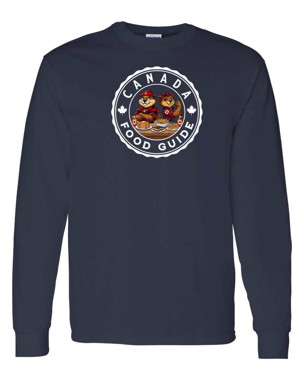 Canada Food Guide   Long Sleeve Tee ) - Unisex
