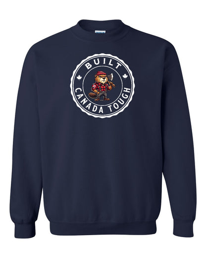 Built Canada Tough Male Beaver Full Crewneck - Gildan Canada (sewn Internationally)
