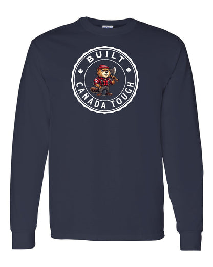 Built Canada Tough Male Beaver Full Long Sleeve - Gildan Canada (sewn Internationally)