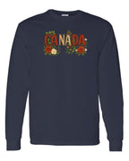 Canada Flowers Full Long Sleeve - Unisex