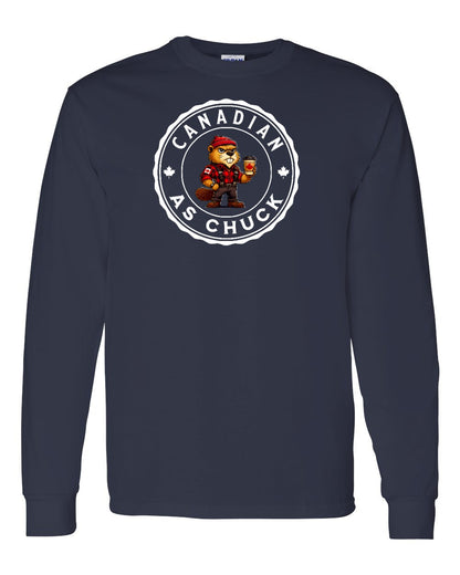 CDN as Chuck Male Beaver Full Long Sleeve - Gildan Canada (sewn Internationally)