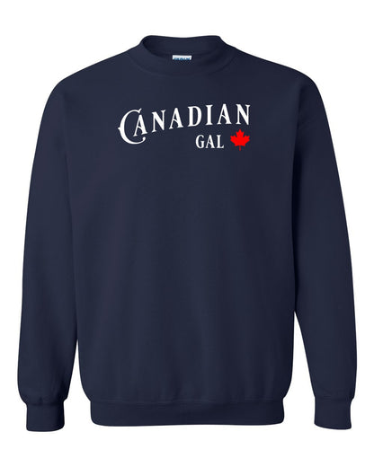 Canadian Gal Full Crewneck - Gildan Canada (sewn Internationally)