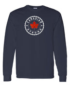 Canadian Strong Leaf Left Chest and Back Long Sleeve - Unisex