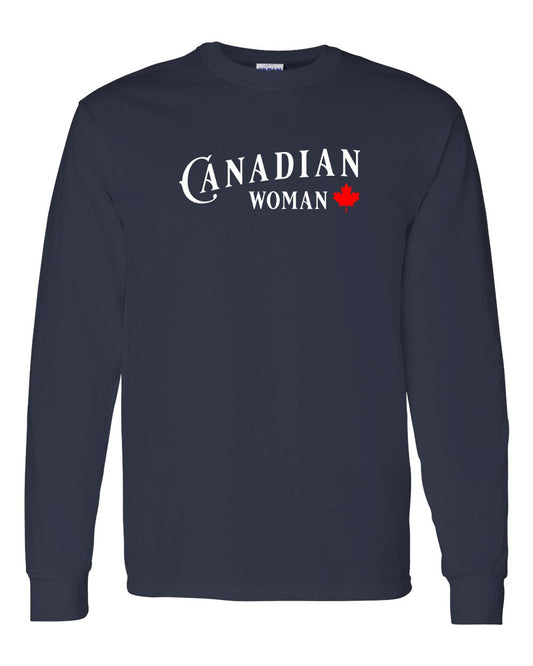 Canadian Woman Full Long Sleeve - Gildan Canada (sewn Internationally)