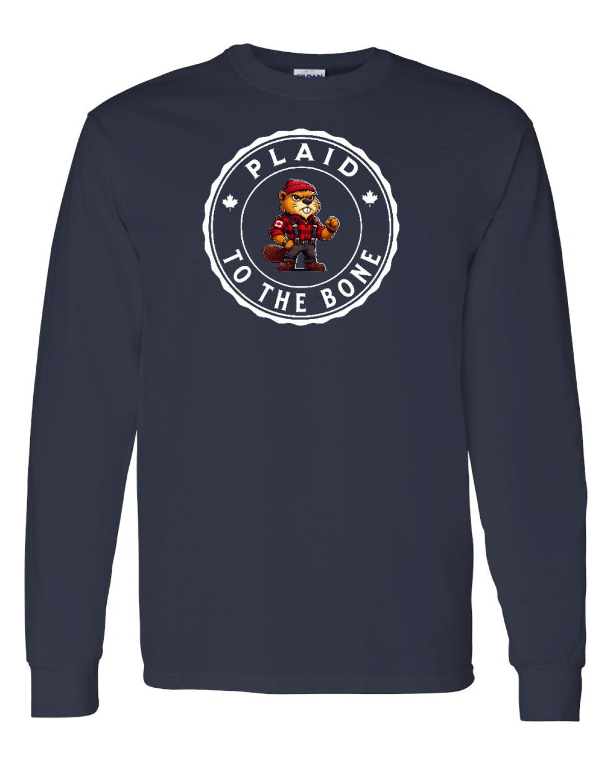 Plaid to the Bone Beaver Full Long Sleeve - Unisex