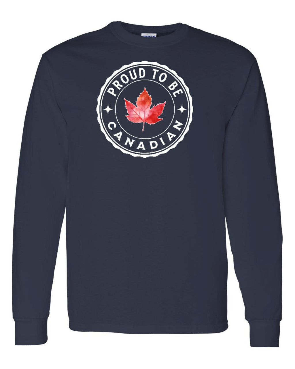 Proud to be Canadian Leaf Full Long Sleeve - Unisex
