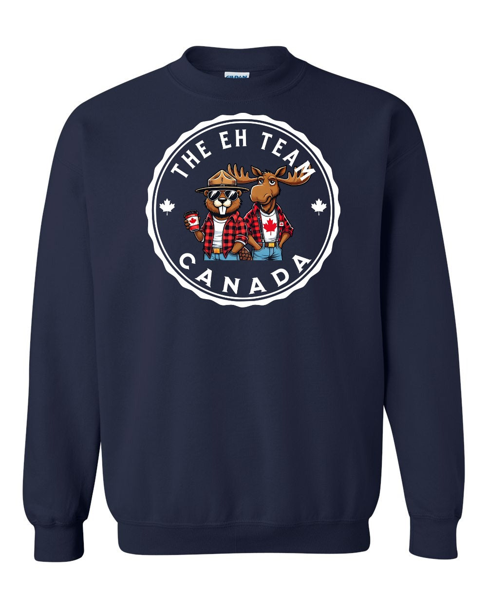 Eh Team Full Crewneck - Gildan Canada (sewn Internationally)