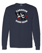 Canadian Bomb Squad   Long Sleeve Tee ) - Unisex