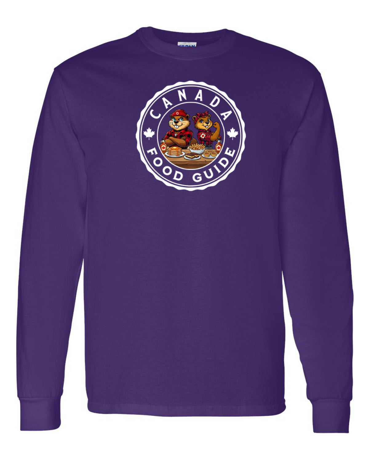 Canada Food Guide   Long Sleeve Tee ) - Unisex